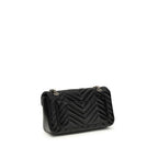 Gucci Black Calf Leather Bos Taurus Shoulder Bag
