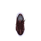 Pierre Hardy Bordeaux Neoprene Athletic Sneakers