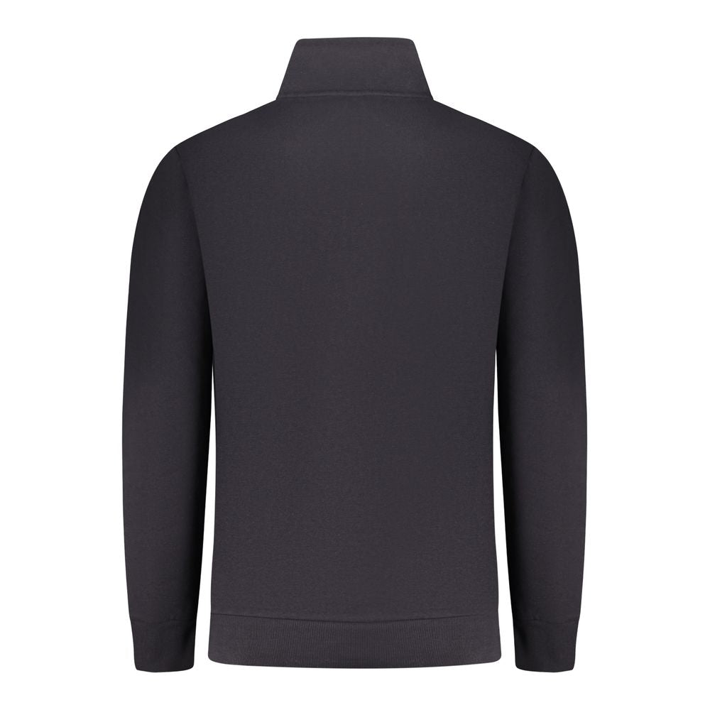 Rifle Blue Cotton Men Sweatshirt
