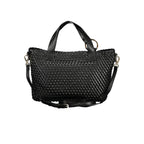 Mario Valentino Black Polyurethane Women's Bag