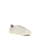 Y-3 White Calf Leather Bos Taurus Low Top Sneakers