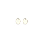 Self-Portrait Gold Brass Earrings