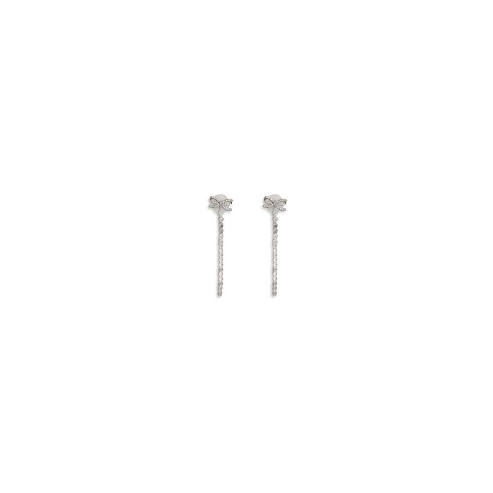 Self-Portrait Silver Brass Earrings