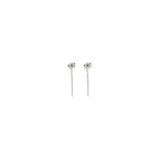 Self-Portrait Silver Brass Earrings