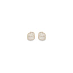 Self-Portrait Gold Brass Earrings