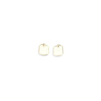 Self-Portrait Gold Brass Earrings