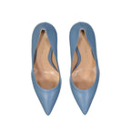 Gianvito Rossi Blue Leather Pumps