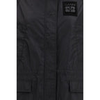 Ganni Black Nylon Coat