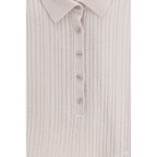 Allude Beige Cashmere Sweatshirt