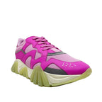 Versace Multicolor Leather Chunky Sneakers