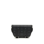 MCM Black Fabric Shoulder Bag