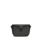 MCM Black Calf Leather Bos Taurus Shoulder Bag
