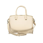 Mario Valentino Beige Polyurethane Women Handbag