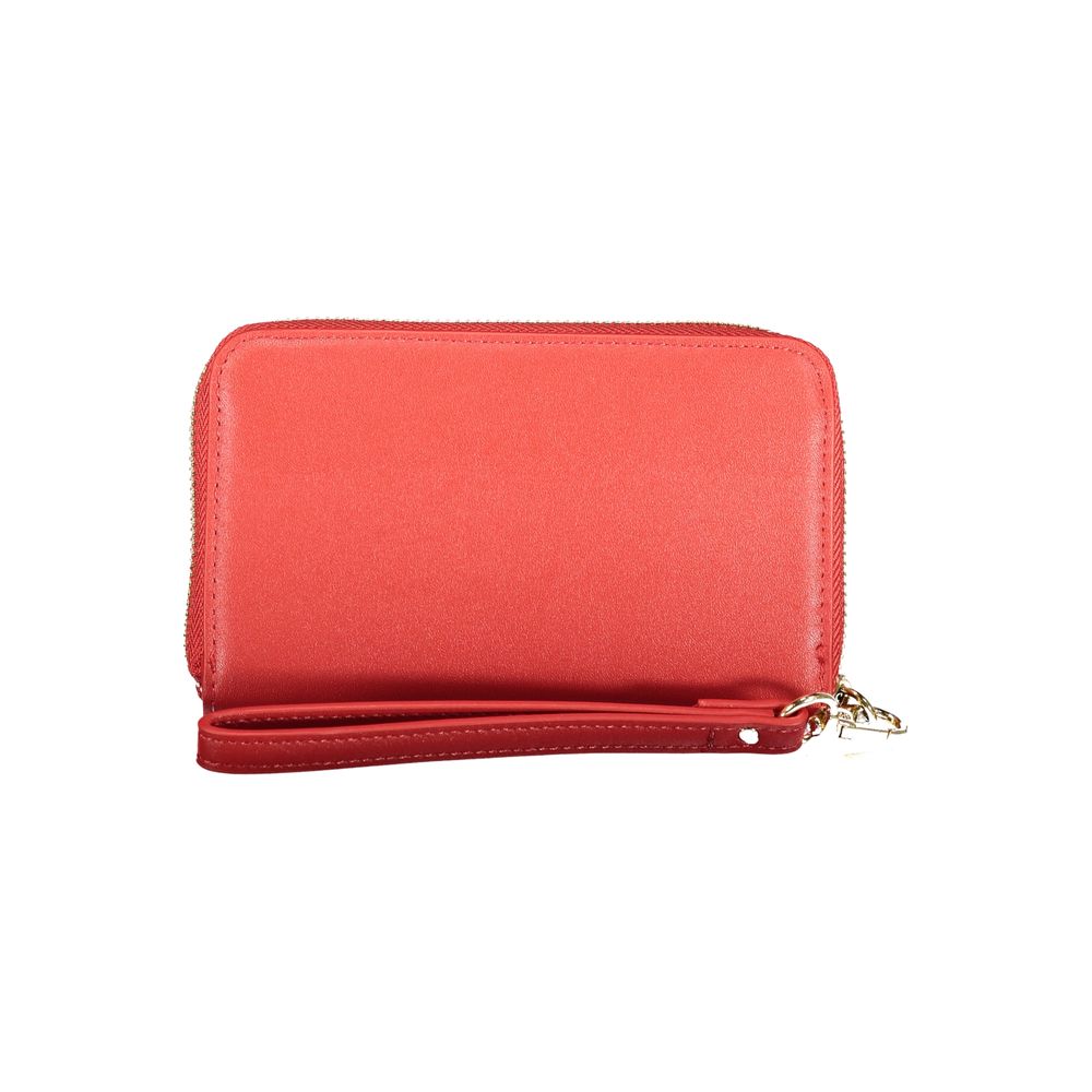 Valentino Red Polyethylene Wallet