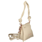 Mario Valentino Beige Polyurethane Women Handbag
