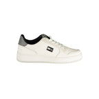 Tommy Hilfiger White Polyurethane Men Sneaker