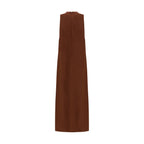 Brunello Cucinelli Brown Viscose Casual Dress