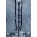 Diesel Blue Cotton Sweatshirt