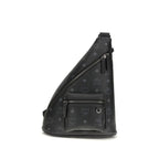 MCM Black Fabric Backpack