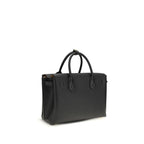MCM Black Calf Leather Bos Taurus Handbag