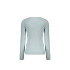 Valentino Blue Angora Sweatshirt