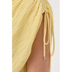 Patrizia Pepe Yellow Polyester Jumpsuit
