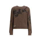 Baziszt Brown Alpaca Vicugna Pacos Cardigan