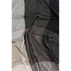 Borbonese Multicolor Modal Women Scarf with Micro Fringe from Italy