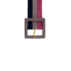 Borbonese Multicolor Genuine Leather Women Belt