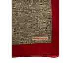 Borbonese Red Silk Women Scarf