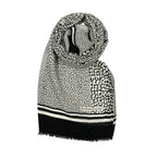 Borbonese Black Modal Scarf