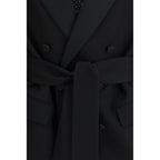 Valentino Black Wool Oves Aries Blazer