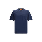 Cruna Blue Cotton T-Shirt