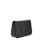 Saint Laurent Black Lamb Ovis Aries Aries Shoulder Bag