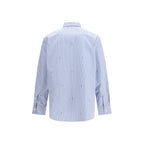 Gucci Blue Cotton Shirt