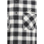 Amiri Black Cotton Pattern Shirt