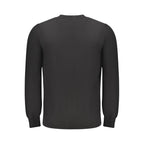 Hugo Boss Black Cotton Men Sweater