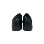 Borbonese Black Leather Men Sneaker