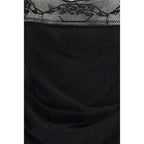 Magda Butrym Black Silk Blouse