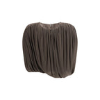 Magda Butrym Brown Copper Sleeveles T-Shirt