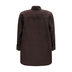 Citizens of Humanity Brown Linen Shirt
