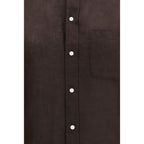 Citizens of Humanity Brown Linen Shirt