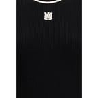 Amiri Black Viscose Casual Dress
