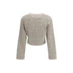 Brunello Cucinelli Beige Linen Sweatshirt
