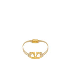 Valentino Garavani Beige Cotton Bracelet