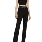 Dolce & Gabbana Black Calfskin Regular Belt