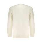 Tommy Hilfiger White Cotton Men Sweatshirt