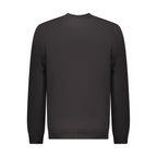 Tommy Hilfiger Black Cotton Men Sweatshirt