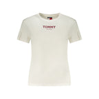Tommy Hilfiger White Cotton Women T-Shirt