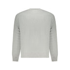 Calvin Klein Gray Cotton Men's Sweatshirt